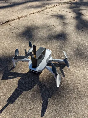 Mavic Mini with a custom node