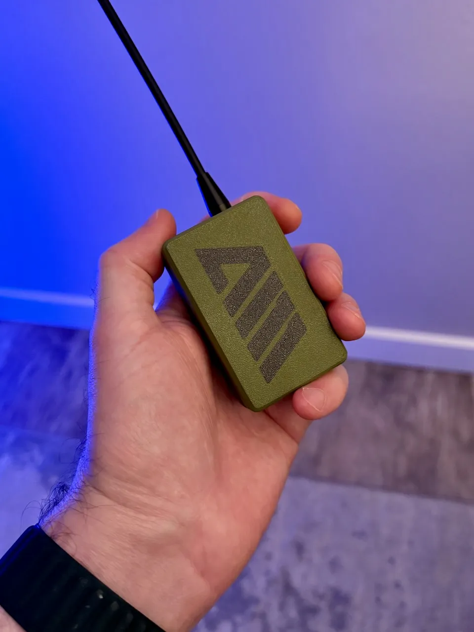 Green case back