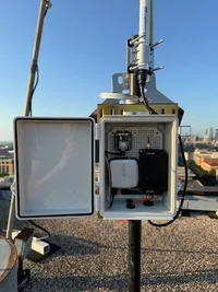Pole-mounted node at UT Austin